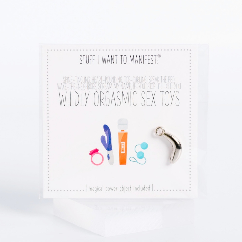 Warm Human - Some Sex Toys Grußkarte - Weiß